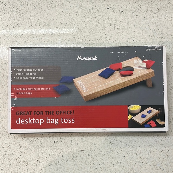 Desktop Bag Toss Game With 6 Mini Beanie Bags Included - Great For The Office! - Picture 5 of 7